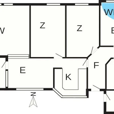 6 Person Holiday Home In Henne *